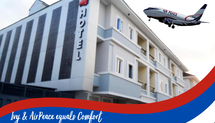 Ivy Hotel Partner with Air peace airline